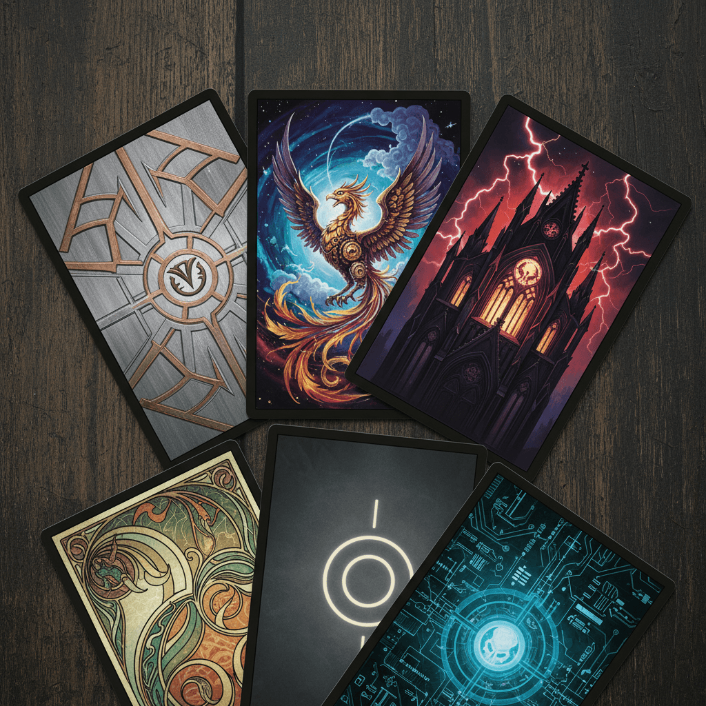 Custom card backs